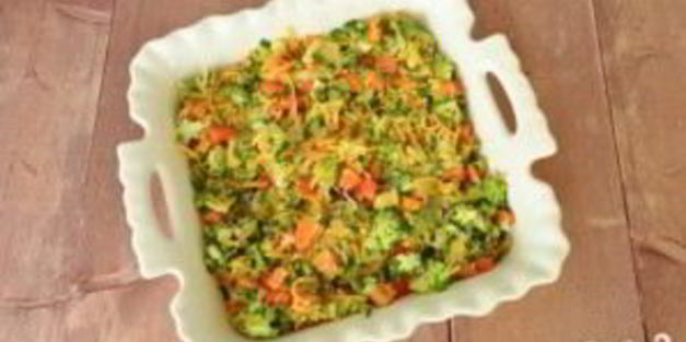 картофельная запеканка с овощами