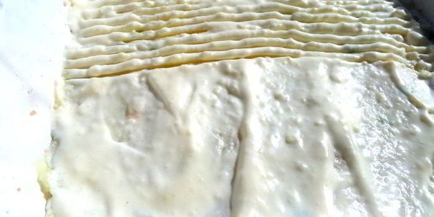 картофельная запеканка с сельдереем и фаршем