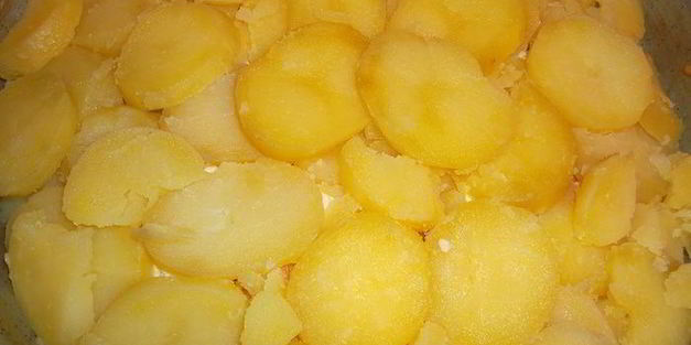 картофельная запеканка с цветной капустой