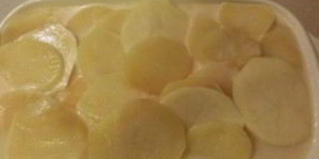 картофельная запеканка с тыквой постная