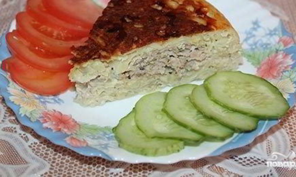 Рецепт картофельно-мясная запеканка в мультиварке