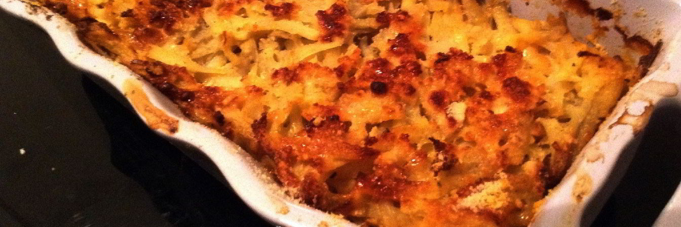 Мясная запеканка болоньезе