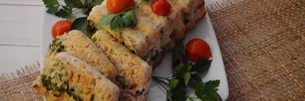 Мясная запеканка с брокколи