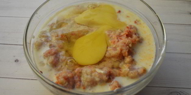 мясная запеканка с брокколи