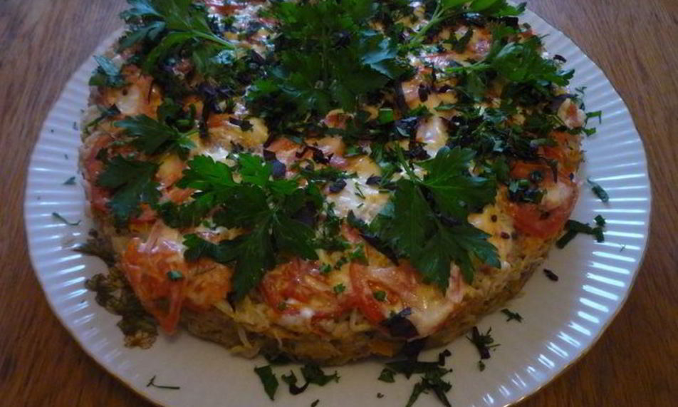 Рецепт мясная запеканка с капустой осенняя