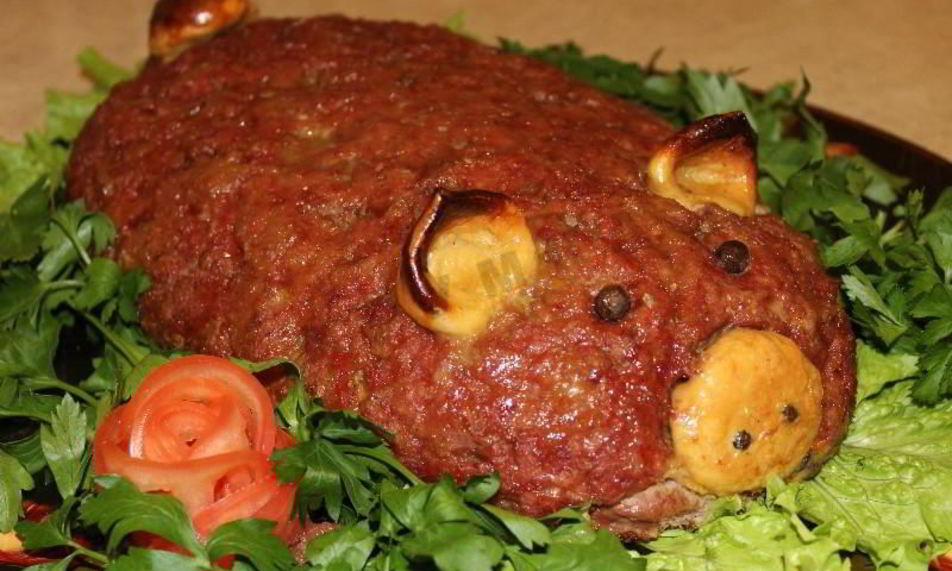 Рецепт мясная запеканка с картофелем хрюн василий в духовке