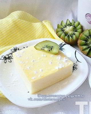 Нежная творожная запеканка