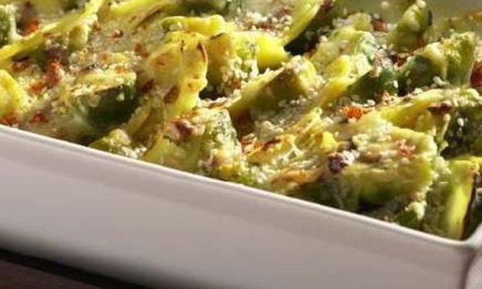 Рецепт острой запеканки иза картофели и брюссельского капуст