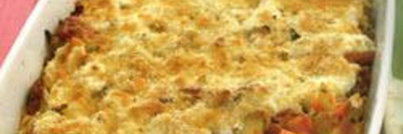 Овощная запеканка по-мексикански