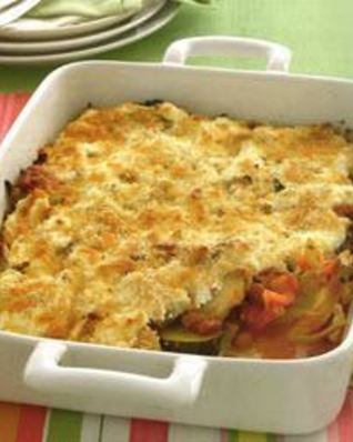 Овощная запеканка по-мексикански