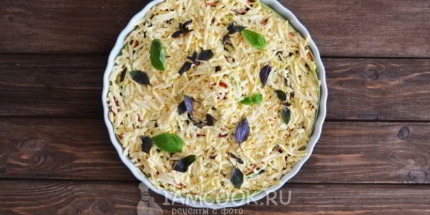 овощная запеканка радужная