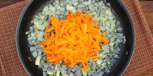 овощная запеканка с фаршем в духовке