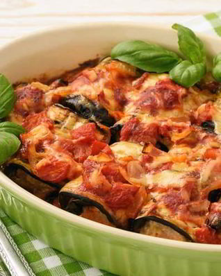 Овощная запеканка с мясом