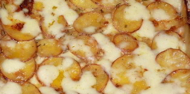 овощная запеканка с ветчиной и розмарином