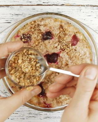 Овсяная запеканка