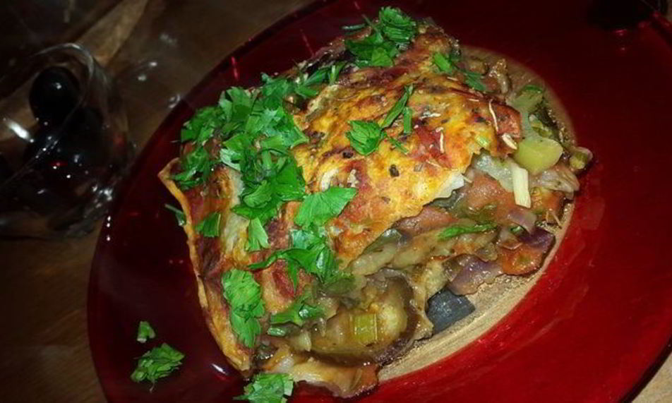 Рецепт постная запеканка с баклажанами