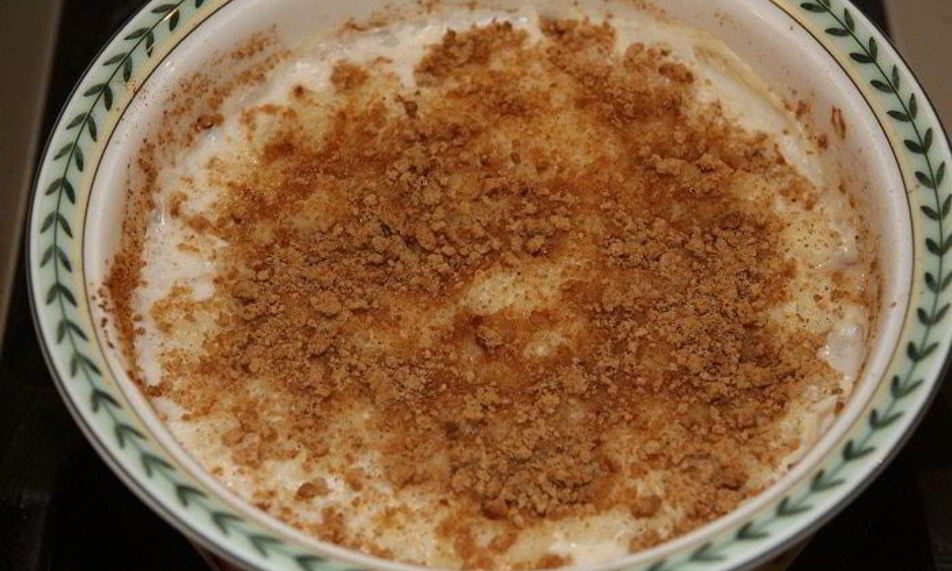 Рецепт рисовая запеканка с бананом и мускатным орехом
