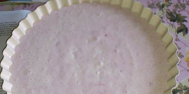 рисовая запеканка с малинками