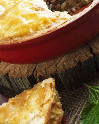 Рисовая запеканка