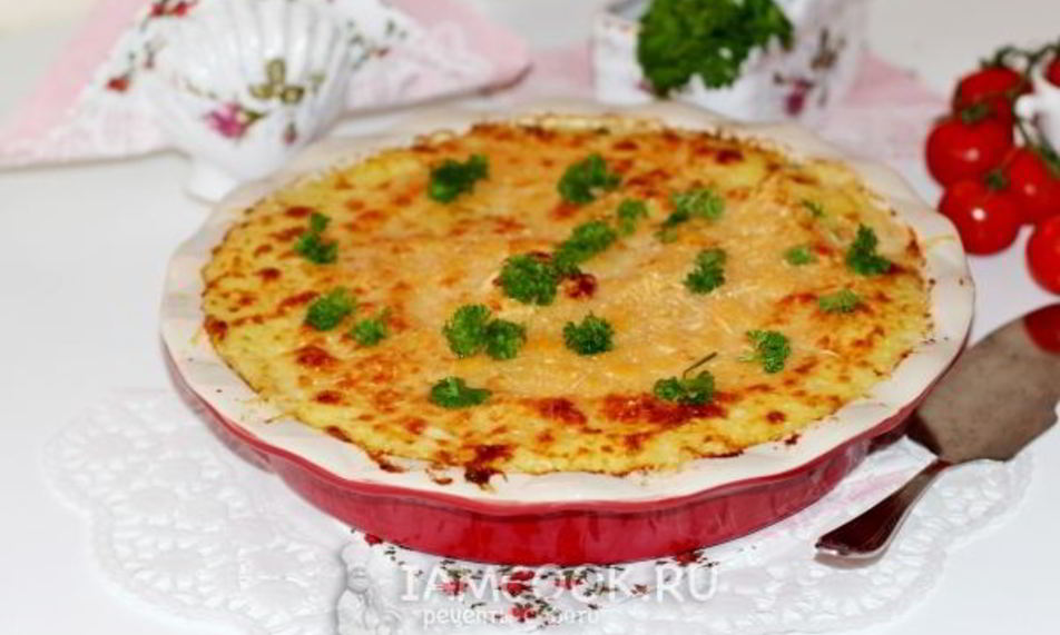 Рецепт рыбно-картофельная запеканка