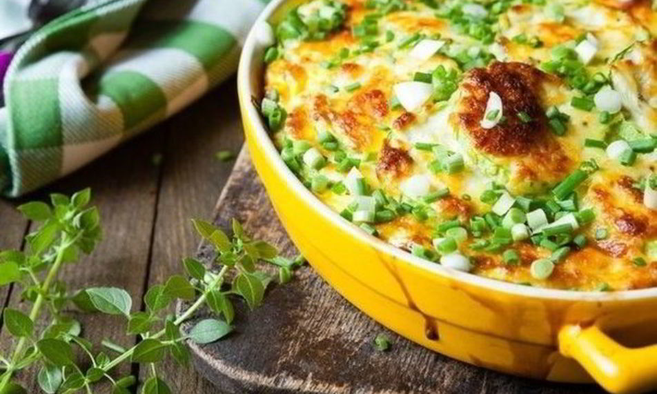 Рецепт сырно овощная запеканка