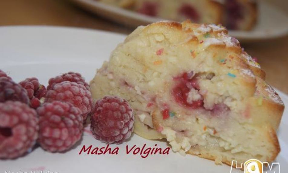 Рецепт творожная запеканка малинка
