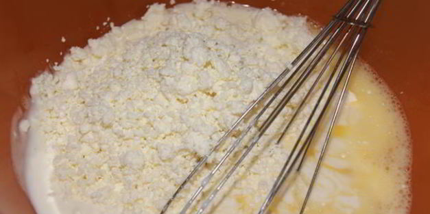 творожная запеканка малинка