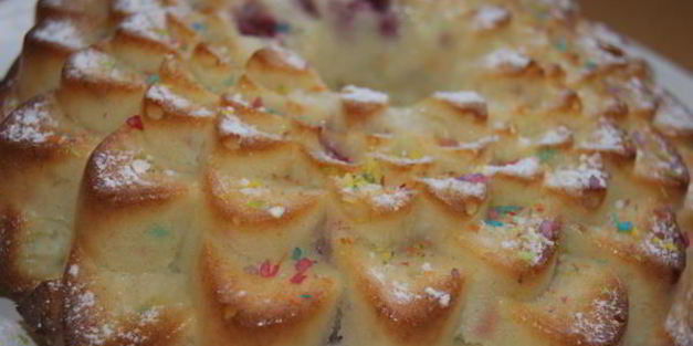 творожная запеканка малинка