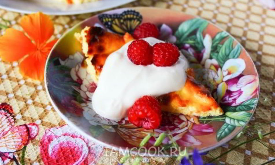 Рецепт творожная запеканка по дюкану