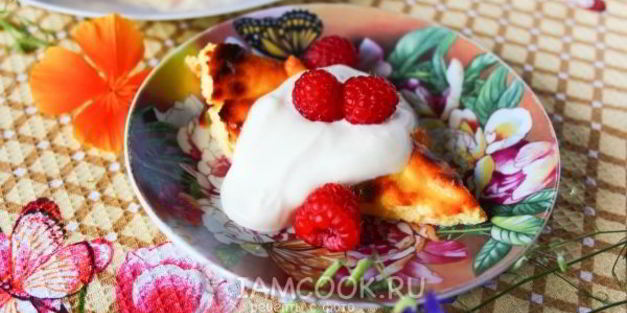 творожная запеканка по дюкану