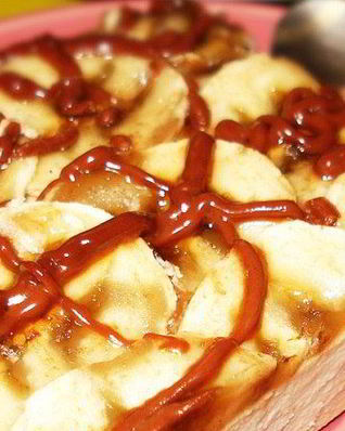 Творожная запеканка с бананом