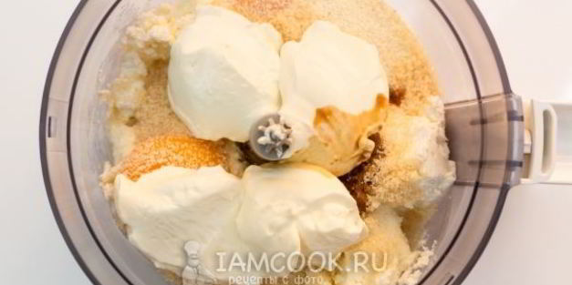 творожная запеканка с манго