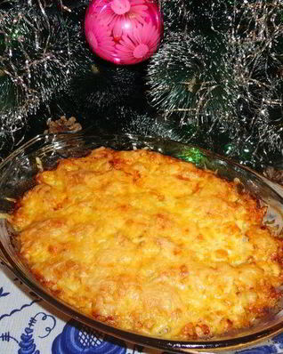 Творожная запеканка с тыквой