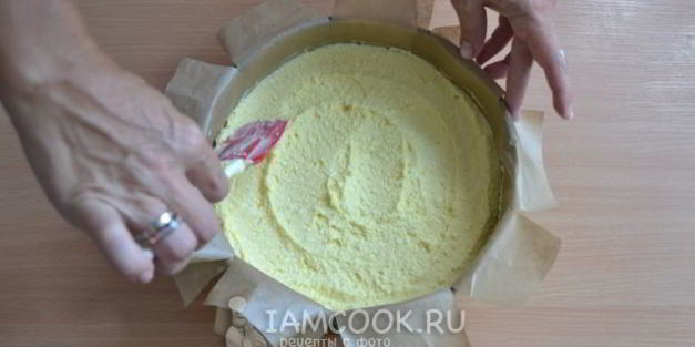 творожная запеканка с вишней