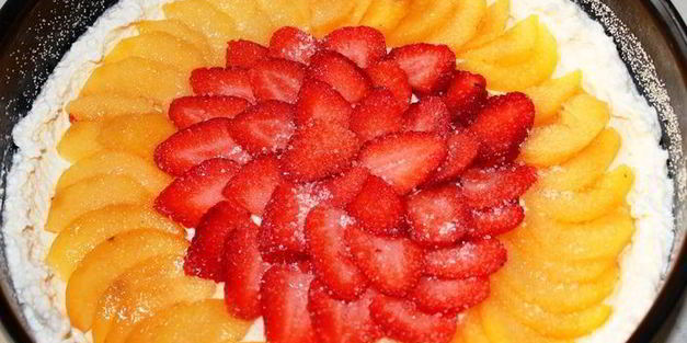 творожно-фруктовая запеканка