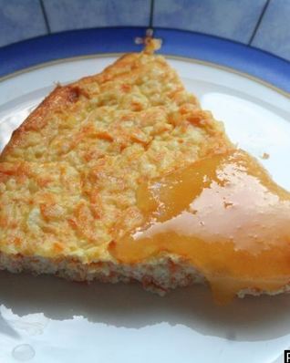 Творожно-морковная запеканка с морковью