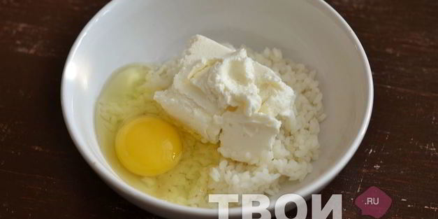 творожно рисовая запеканка