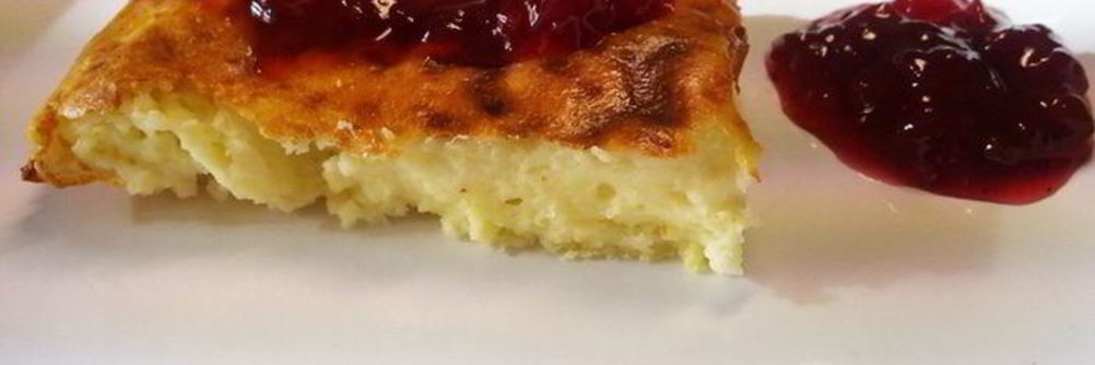 Творожно-сырная запеканка