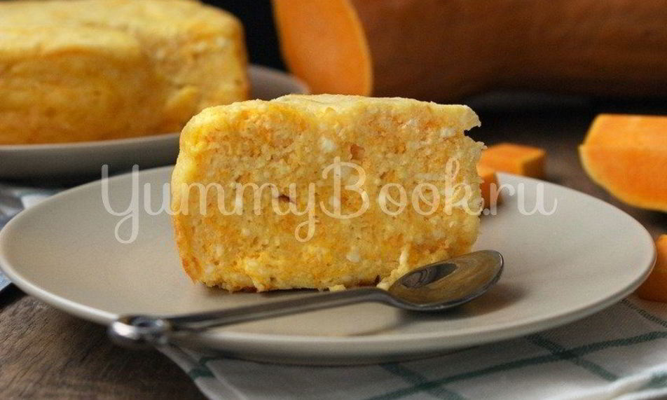 Рецепт творожно-тыквенная запеканка в мультиварке