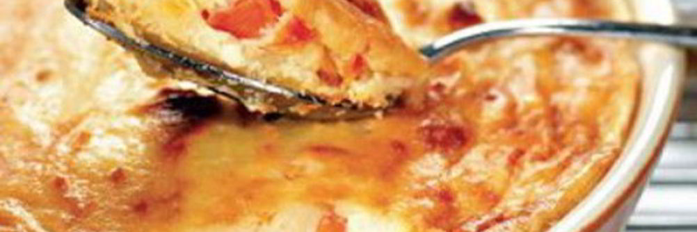 Тыквенная запеканка с яблоками