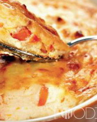 Тыквенная запеканка с яблоками