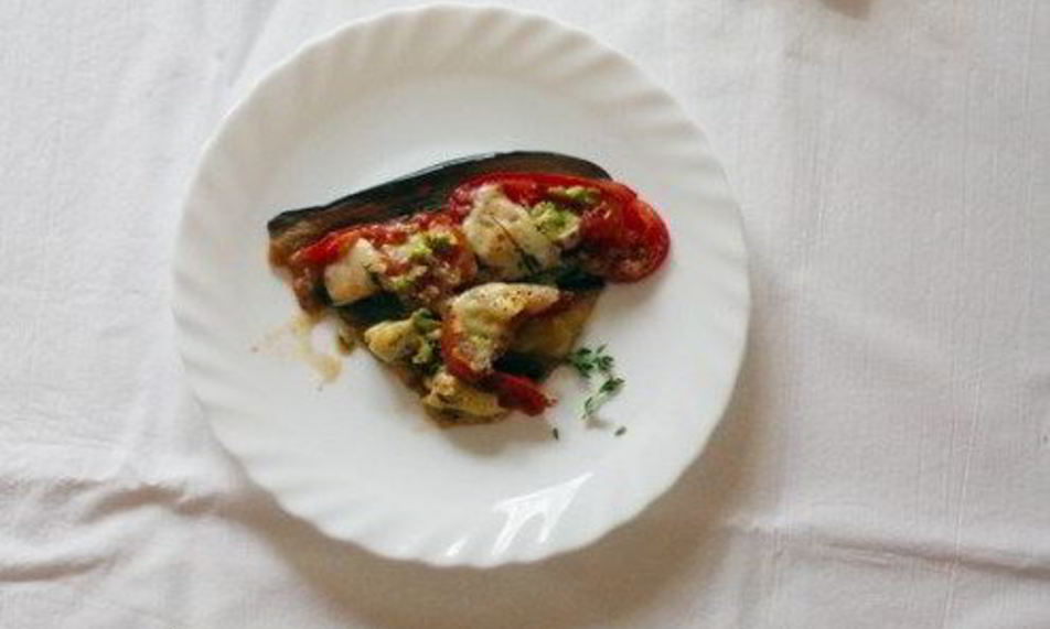 Рецепт запеканка из баклажанов и сулугуни