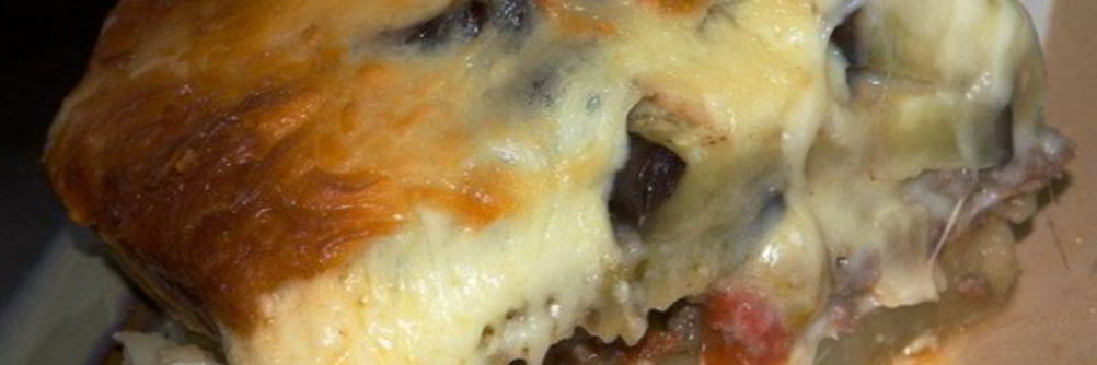 Запеканка из баклажанов