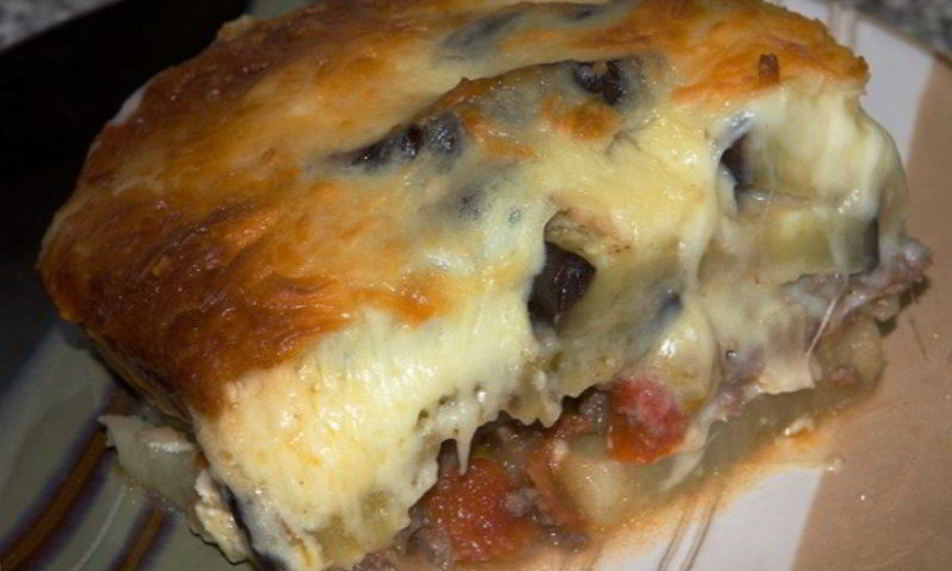 Рецепт запеканка из баклажанов