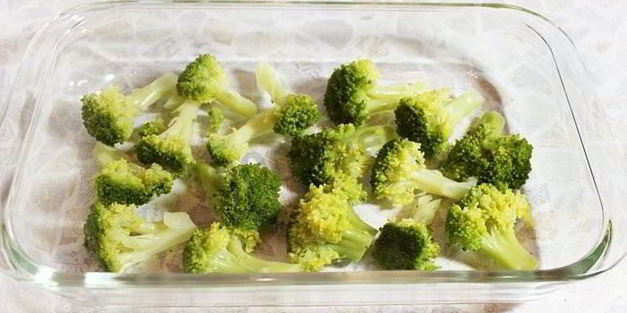 запеканка из брокколи с грибами и сыром