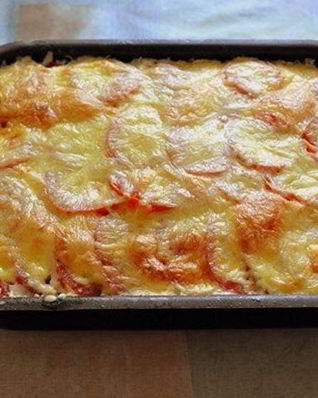 Запеканка из фарша индейки