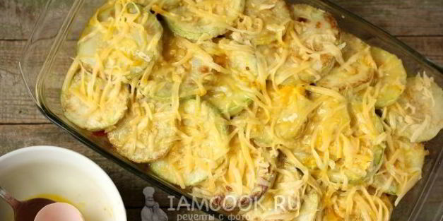 запеканка из кабачков с фаршем