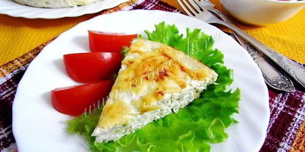 запеканка из кабачков с курицей