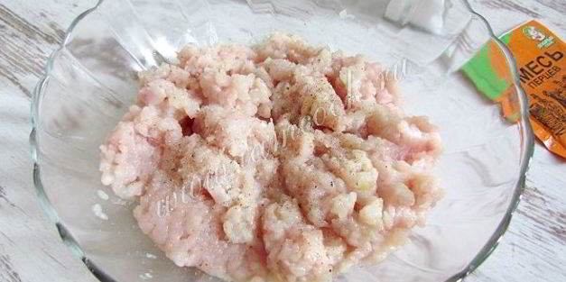 запеканка из кабачков с курицей