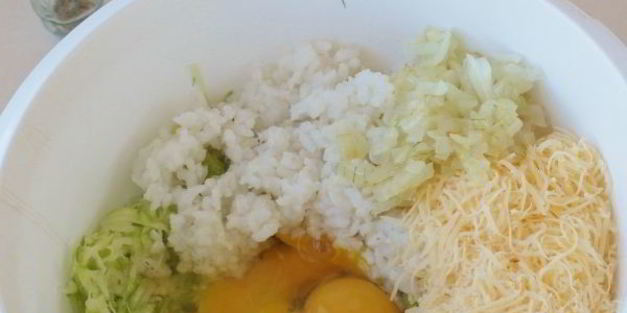 запеканка из кабачков с рисом